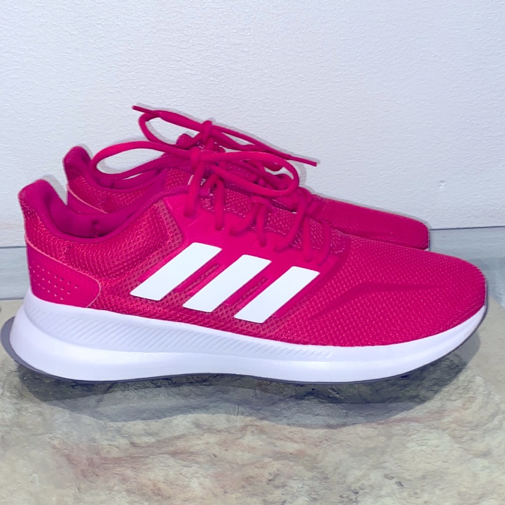 NEW pink adidas tennis shoes